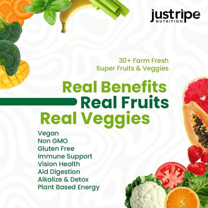 Superalimento Natural En Capsulas De Frutas Y Verduras 180 Unidades
