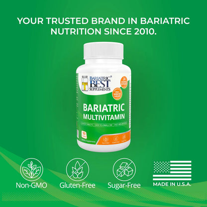 Multivitamínico Bariátrico Con Hierro Energía 90 Tabletas 24 Nutrientes