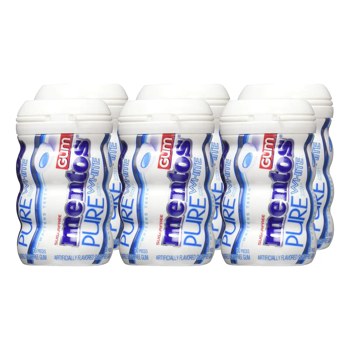Mentos Goma De Mascar Pure Fresh Sin Azúcar 50gr Frescura Duradera Sin Culpa