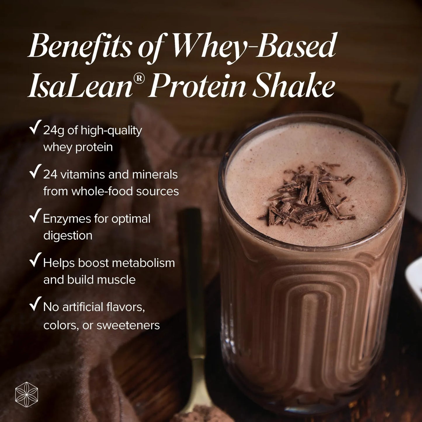 Batido De Proteínas IsaLean Shake Chocolate Holandés 23 Vitaminas