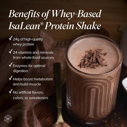 Batido De Proteínas IsaLean Shake Chocolate Holandés 23 Vitaminas