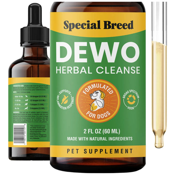 Tratamiento Natural Amplio Espectro Para Perros 60ml Elimina Invasores Eficazmente