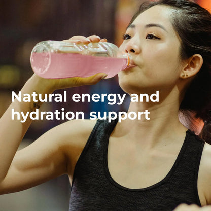Bebida Energética Natural ElectroFuel Polvo Frambuesa Energía E Hidratación 30 Porciones