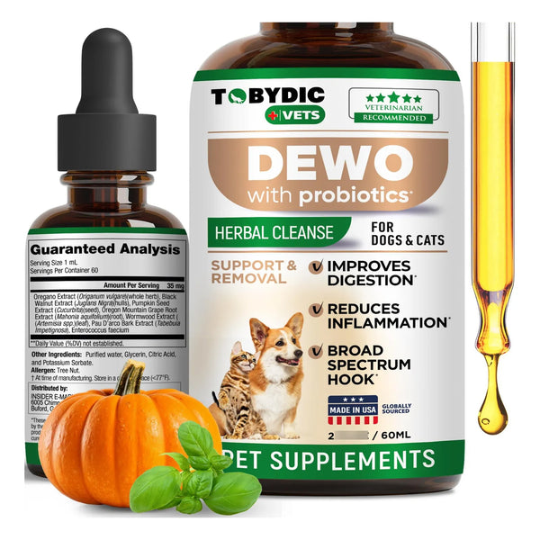 Defensa Intestinal Herbaria Con Probióticos Para Mascotas Importado De Ee Uu