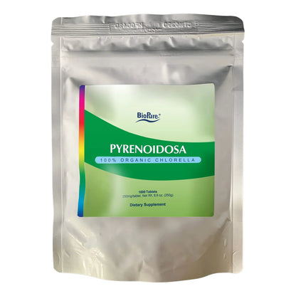 Chlorella Pyrenoidosa Orgánica Pared Celular Agrietada Superalimento Nutracéutico