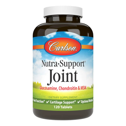 Nutra Support Glucosamina Condroitina MSM 120 Tabletas Soporte Articular Premium