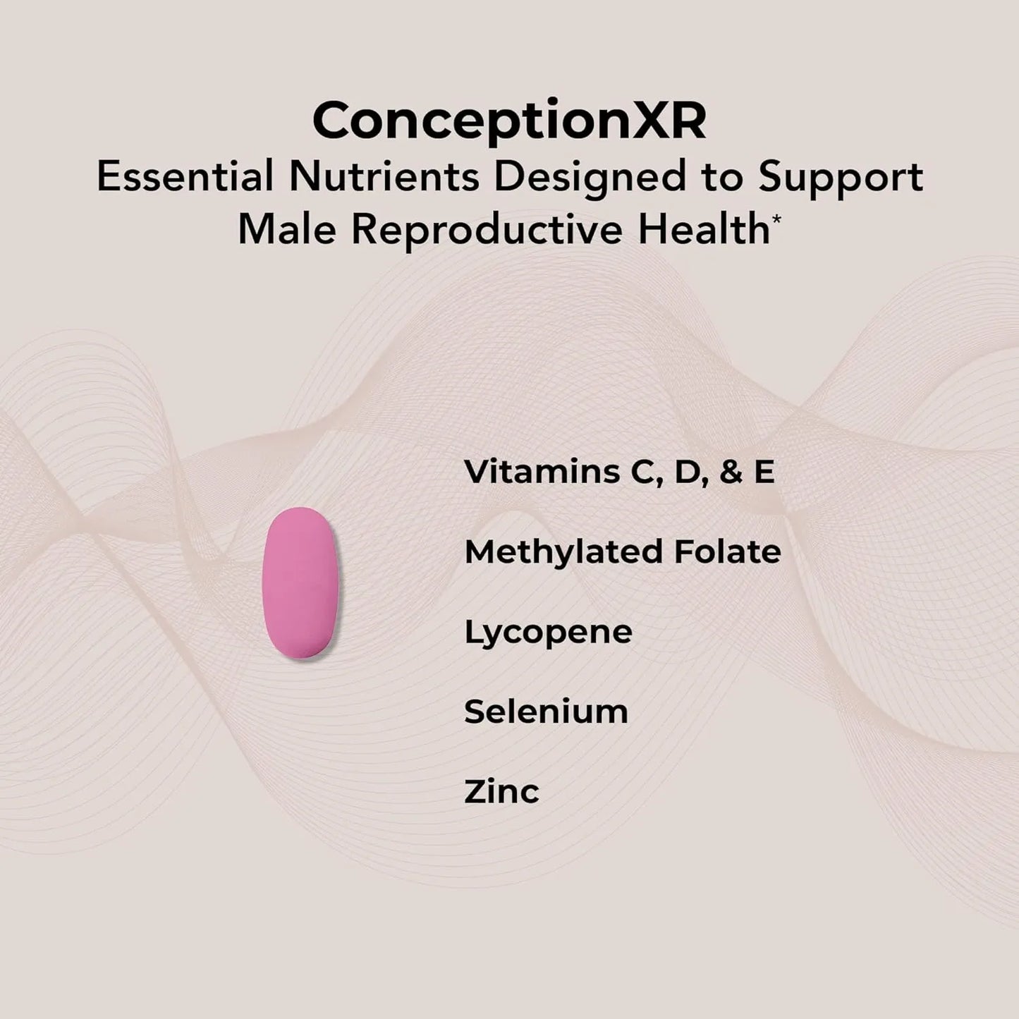 Suplemento Fertilidad Masculina ConceptionXR 90 Dias Salud Reproductiva