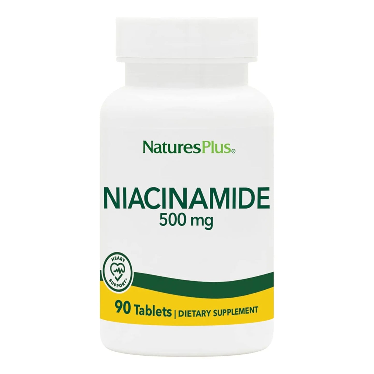 Niacinamida 500 Mg 90 Comprimidos Reparador E Hidratante NaturesPlus