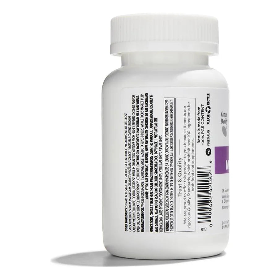 Multivitaminico Prenatal Diario 90 Tabletas Con Acido Folico Y Jengibre