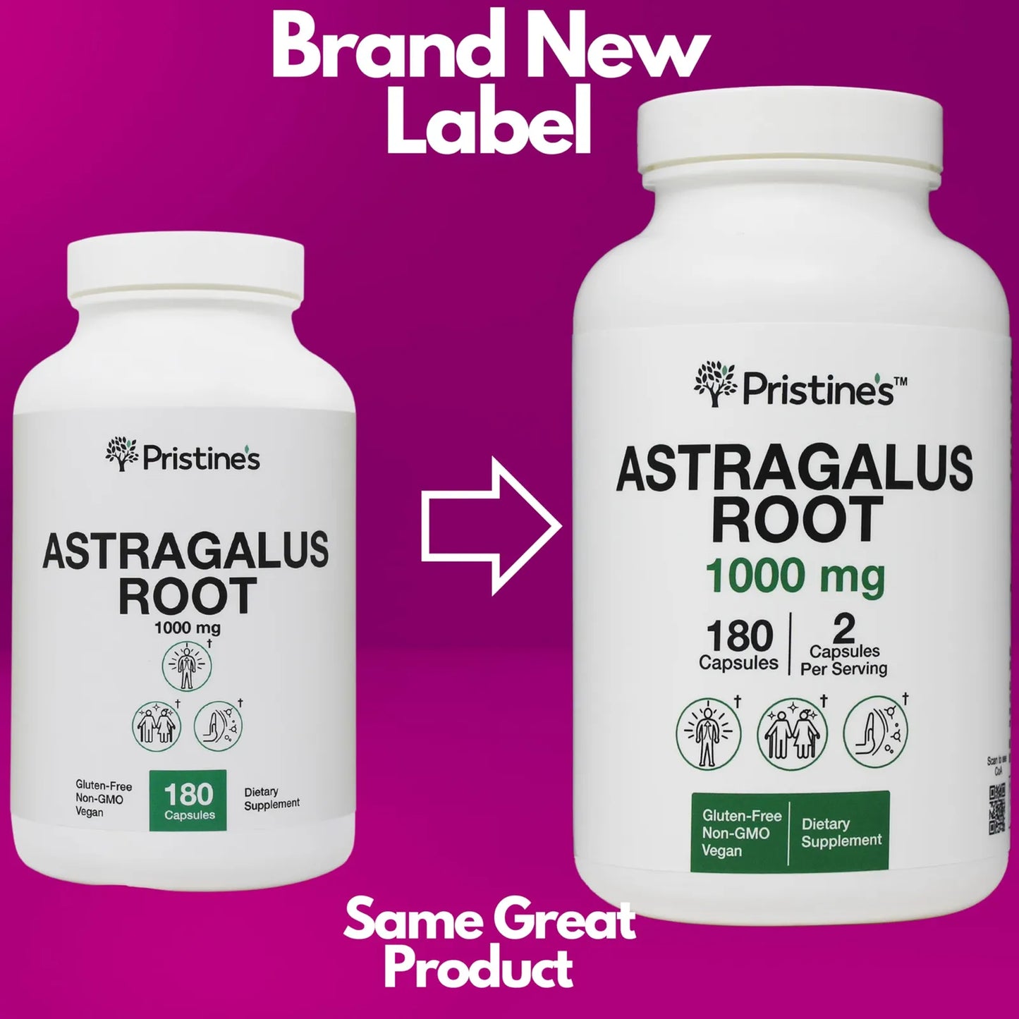 Capsulas De Raiz De Astragalo 1000 Mg Apoyo Inmunologico Salud Cardiaca Y Pulmonar