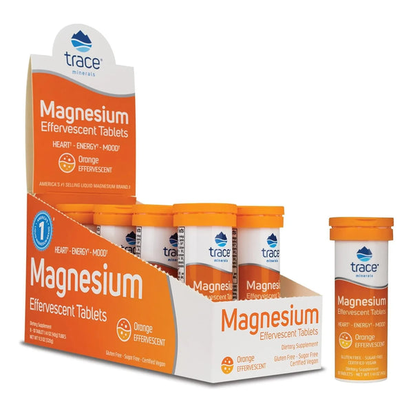 Magnesio Efervescente Sabor Naranja Apoyo Salud Osea Y Cardiovascular