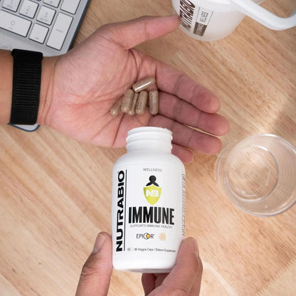 Complemento Inmunologico 90 Capsulas Vegetarianas Nutrabio Con Epicor
