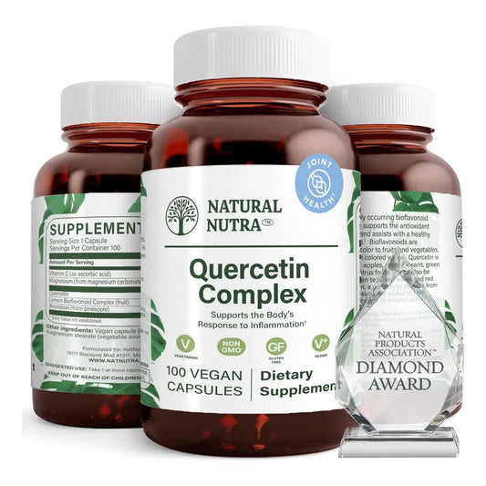 Complejo Quercetina Bromelina Vitamina C 100 Capsulas Suplemento Natural