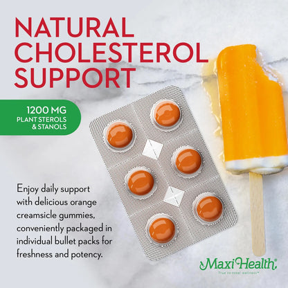Gomitas De Colesterol 1200 Mg Con Esteroles Vegetales Y Estanoles Suplemento Saludable