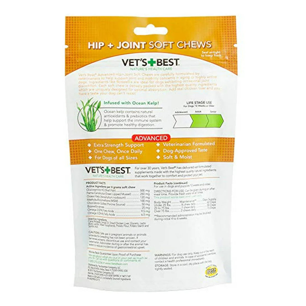 Masticables Suaves Para Perros Salud Articular Y Cadera Sabor Delicioso