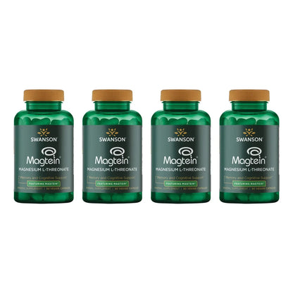 Magnesio L Treonato 90 Capsulas Vegetales Salud Nerviosa y Memoria