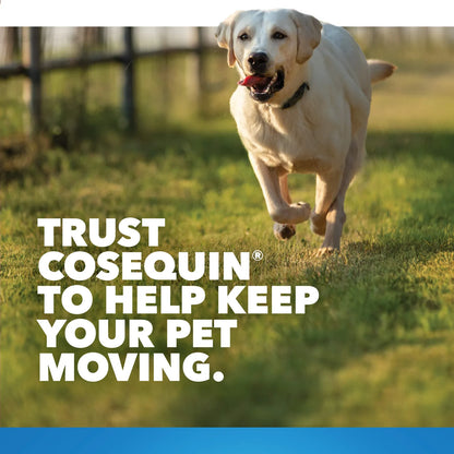 Suplemento Cosequin Para Perros Glucosamina Condroitina MSM 264 Tabletas Masticables