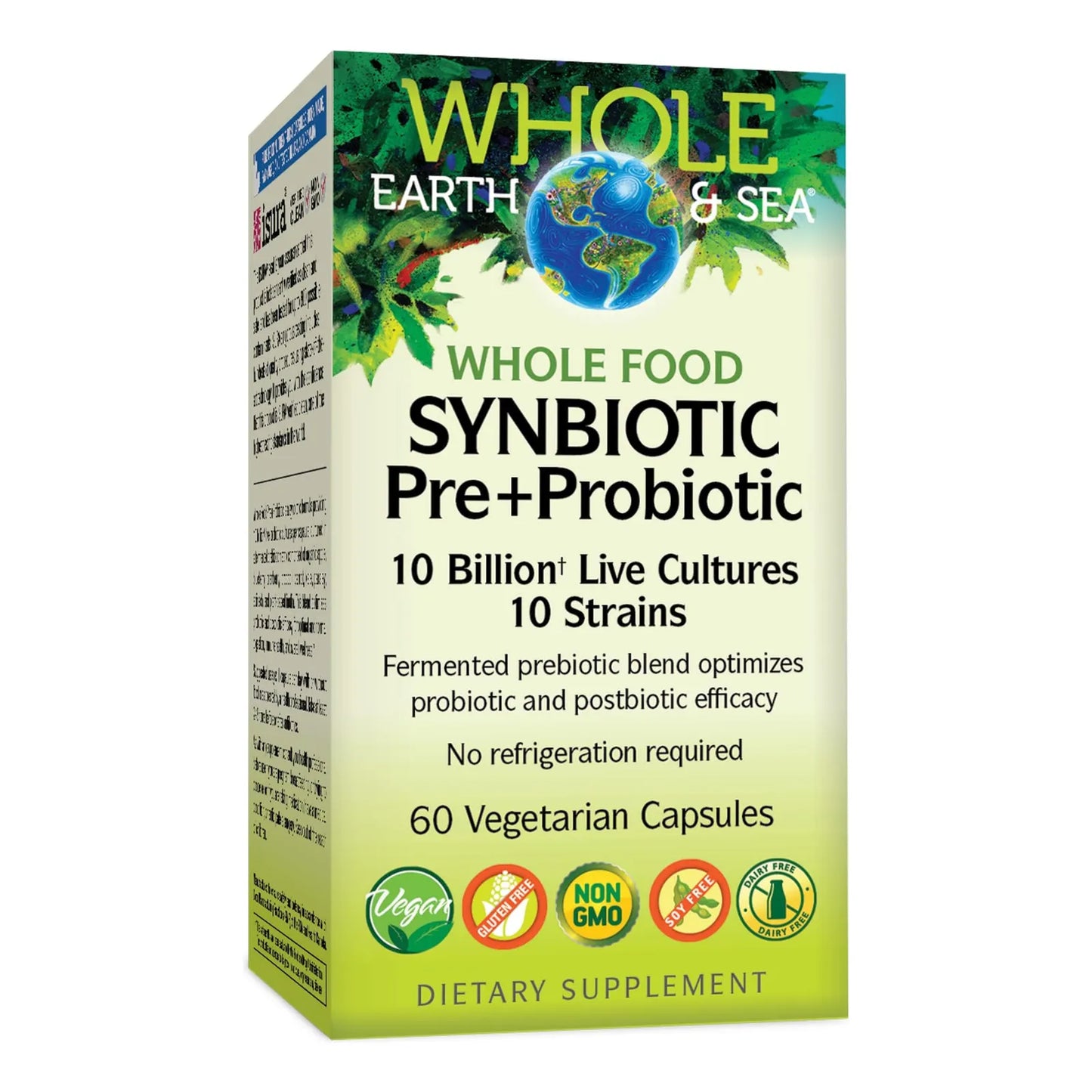 Whole Earth Sea Alimentos Integrales Prebioticos Probioticos Enzimas Digestivas 60 Capsulas