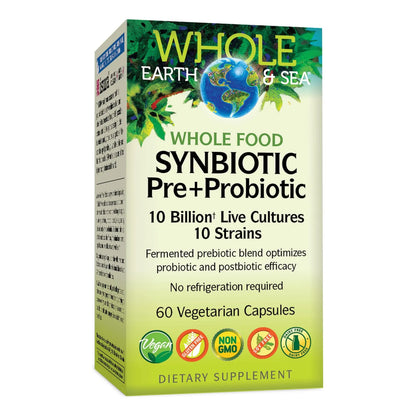 Whole Earth Sea Alimentos Integrales Prebioticos Probioticos Enzimas Digestivas 60 Capsulas
