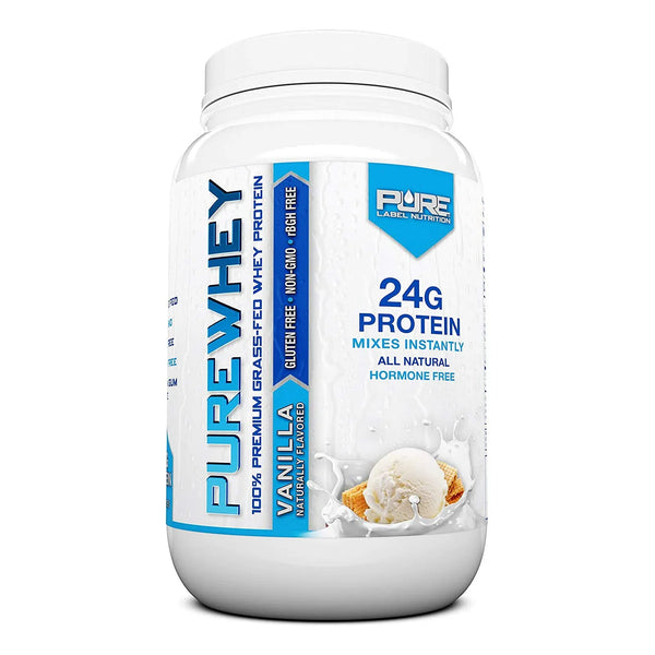 Polvo Concentrado De Suero De Vainilla Alimentado Con Pasto Proteina Pura Para Musculo Y Recuperacion