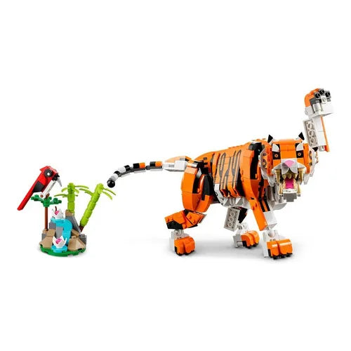 Kit De Construcción Lego Creator 31129 Majestic Tiger 3 En 1 755 Piezas