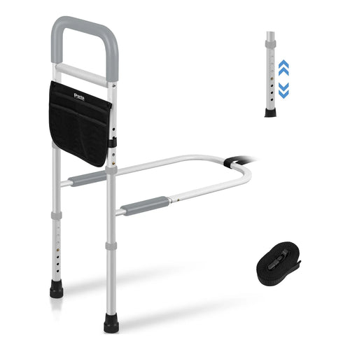 Rieles Ajustables De Cama Para Adultos Mayores Soporte 350 Lbs Antideslizante