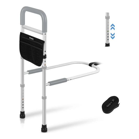 Rieles Ajustables De Cama Para Adultos Mayores Soporte 350 Lbs Antideslizante