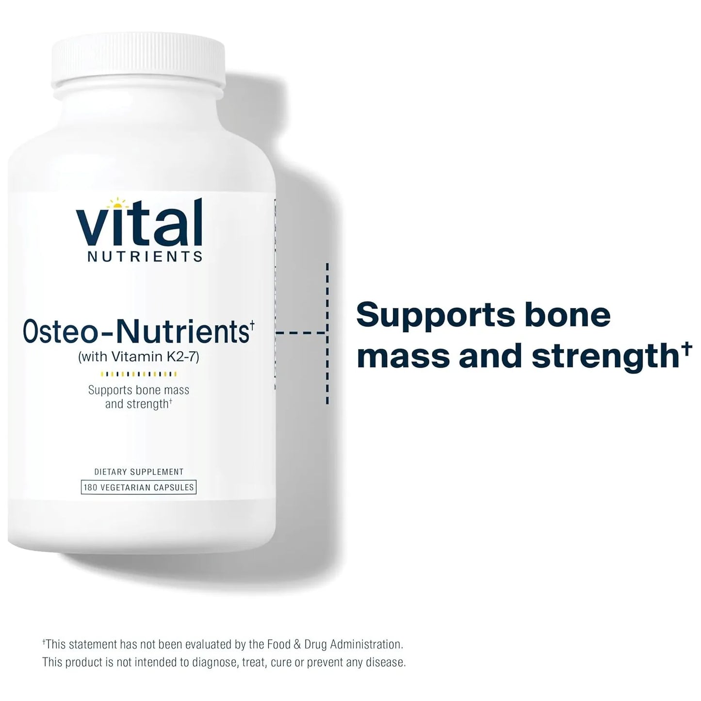 Suplemento Osteo Nutrientes Vitamina K2 D3 Calcio Magnesio 180 Capsulas Huesos Corazon