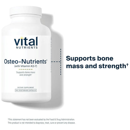 Suplemento Osteo Nutrientes Vitamina K2 D3 Calcio Magnesio 180 Capsulas Huesos Corazon