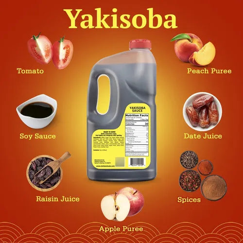 Salsa Yakisoba Japonesa Otafuku 1 2 Galon Sabores Naturales Vegana