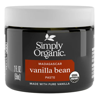 Pasta De Vainilla Organica 60 Ml Ideal Para Reposteria Aroma Intenso Y Natural