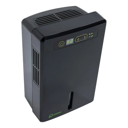 Deshumidificador Automático Lockdown Control Humedad Silencioso Compacto