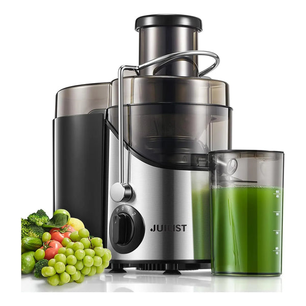 Exprimidor De Jugos Profesional 800W Boca Ancha 3 Velocidades Facil Limpieza