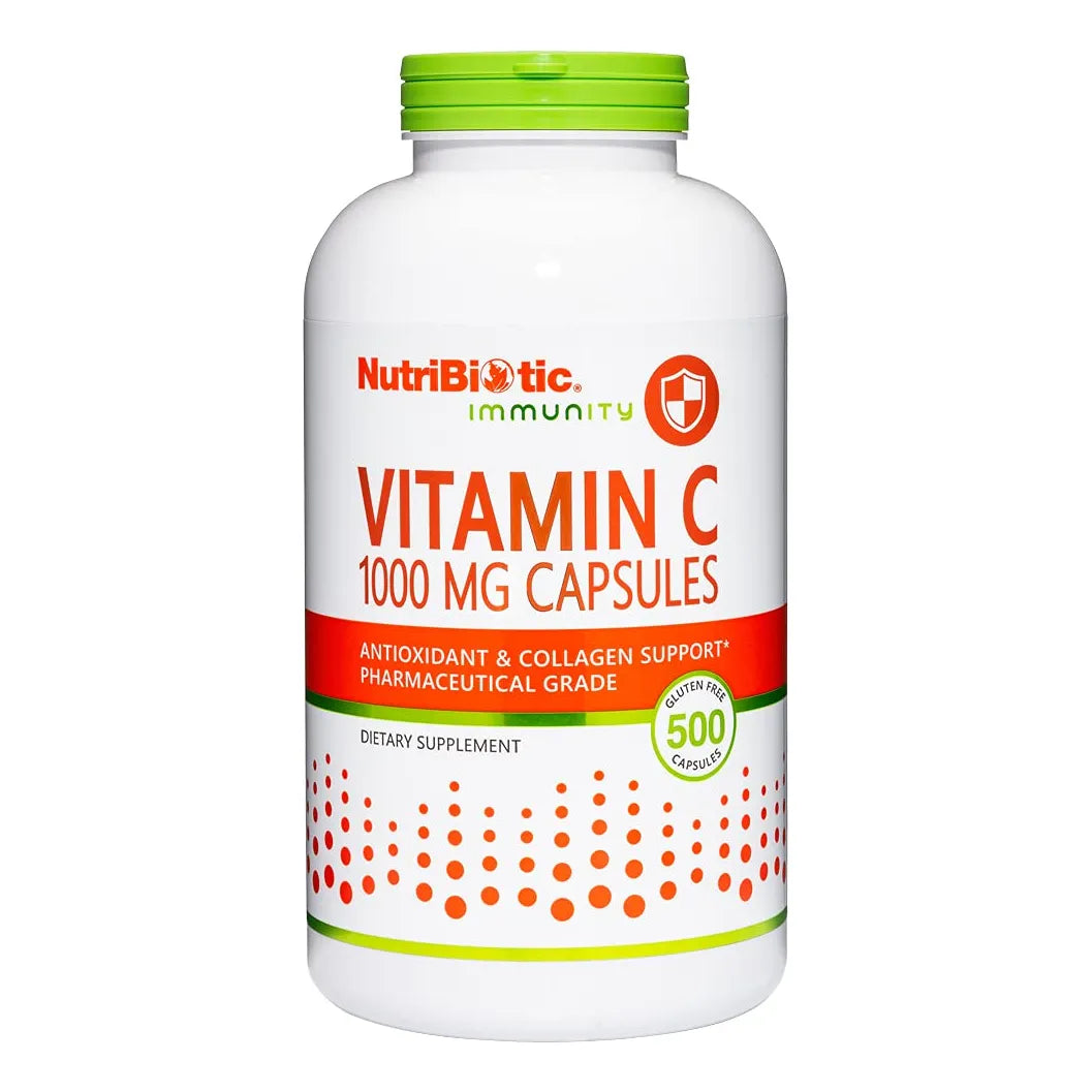 Capsulas De Vitamina C 1000 Mg 500 Unidades Refuerzo Inmune Antioxidante