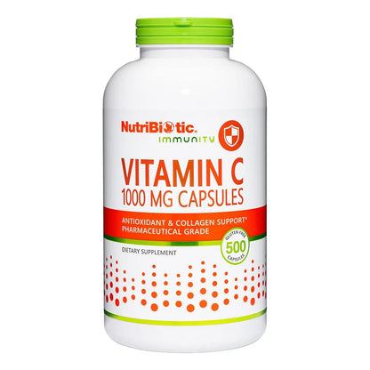 Capsulas De Vitamina C 1000 Mg 500 Unidades Refuerzo Inmune Antioxidante