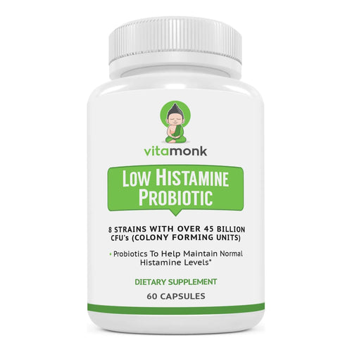 Probióticos Bajos En Histamina Salud Intestinal Equilibrada 45 Mil Millones UFC