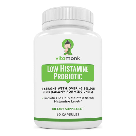 Probióticos Bajos En Histamina Salud Intestinal Equilibrada 45 Mil Millones UFC