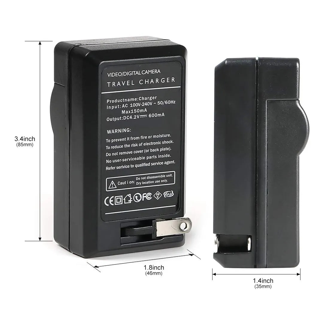 Cargador Bateria Camara Olympus Stylus Tough 1030 Sw 6000 8000 Li 50b Con Indicador Lcd Y Proteccion