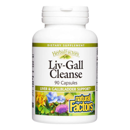 Liv Gall Cleanse Suplemento Hepático 90 Cápsulas Desintoxicación Natural Hígado Y Vesícula