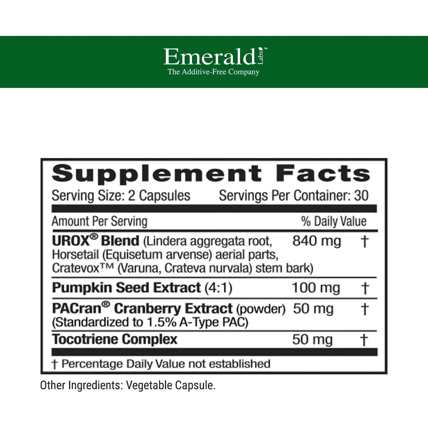 Suplemento Salud Vejiga Extracto Arándano Semilla Calabaza 60 Cápsulas Vegano