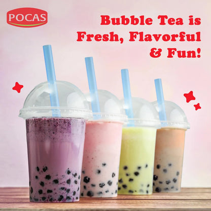 Kit De Té De Burbujas Instantáneo Con Perlas De Tapioca Sabor Taro 10 Kits