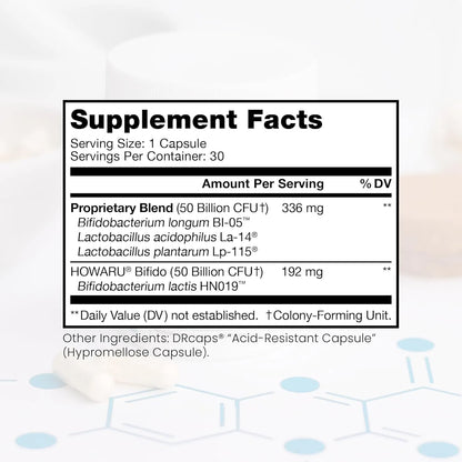 Probiótico Pure TheraPro Rx Power 100B 30 Cápsulas Flora Digestiva