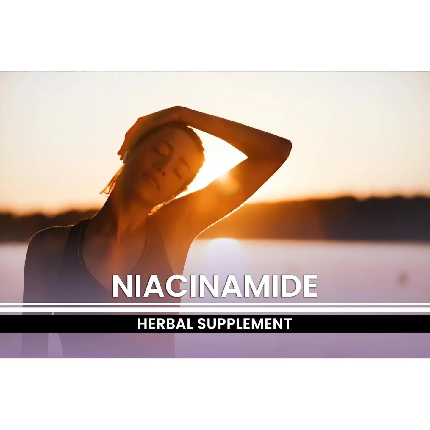 Niacinamida Pura 365 Cápsulas Sin Rellenos Vitamina B3 Esencial