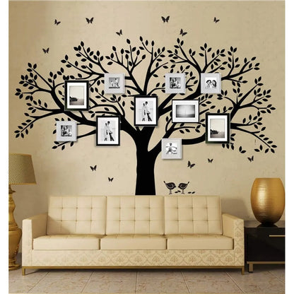 Calcomanía De Pared Árbol Genealógico Gigante Vinilo Mate Decorativo Familiar