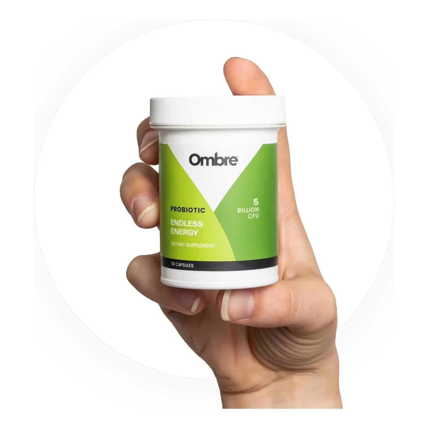Probiótico De Energía Infinita Apoya Memoria Enfoque Y Salud Intestinal 12 Mil Millones UFC Vegano