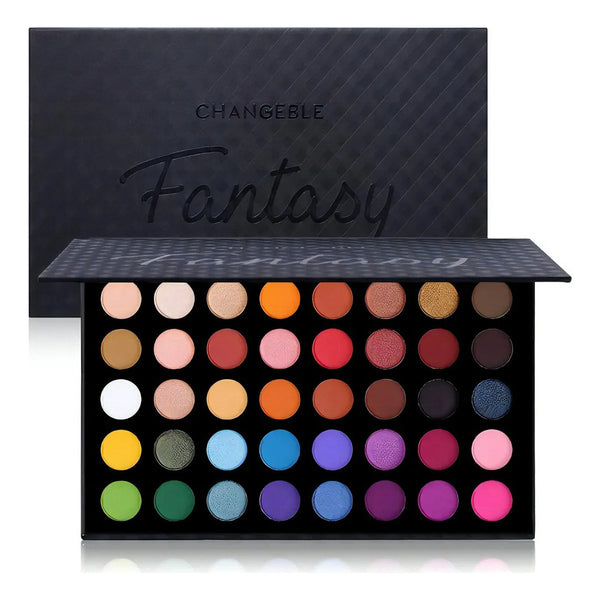 Paleta De Sombras Prism Makeup 12 Tonos Mate Y Brillos Profesional