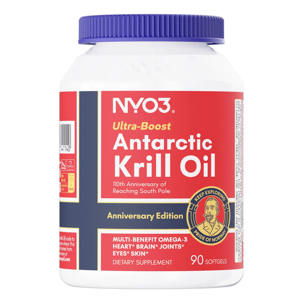 Aceite De Krill Antártico 1000mg 60 Cápsulas Blandas Omega 3 EPA DHA