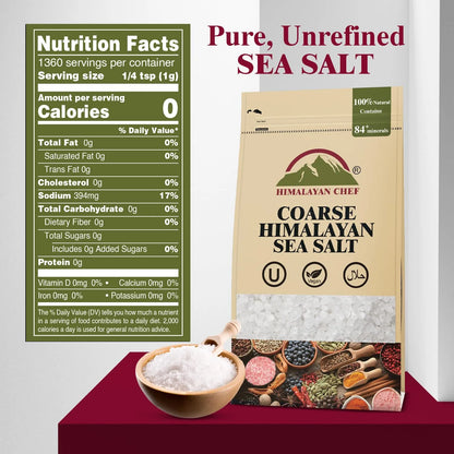 Sal Marina Gruesa Himalayan Chef 1 36 Kg Resellable Natural