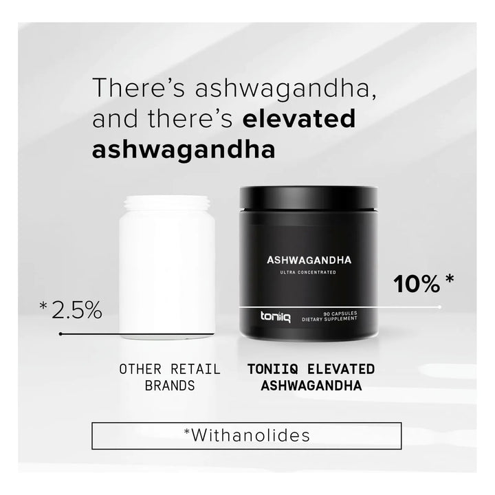 Toniiq Ashwagandha 26000mg 20x Extracto Concentrado Alta Calidad Veggie Capsules - Imagen 3