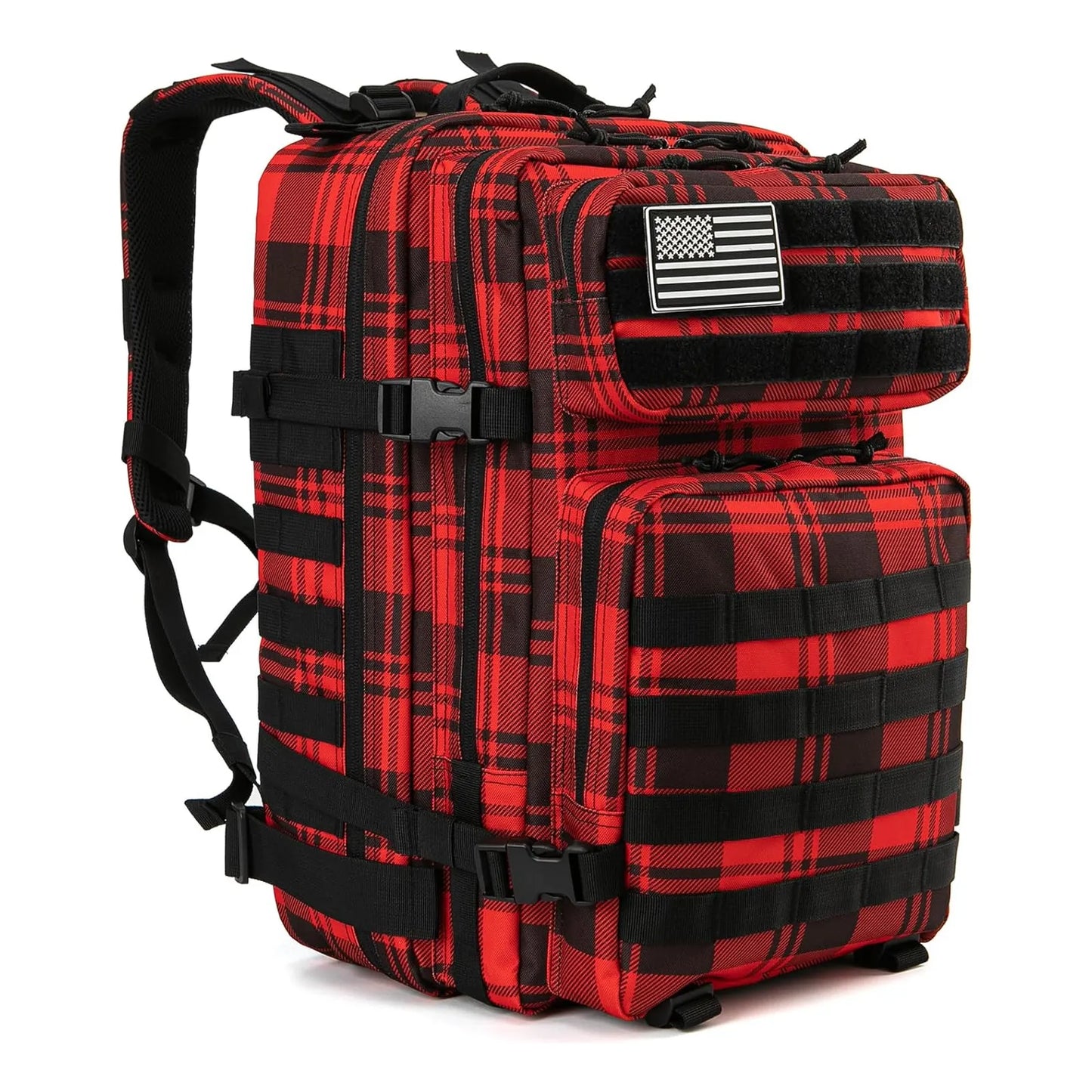 Mochila Táctica Militar QT&QY 45L Resistente Al Agua Con Sistema MOLLE